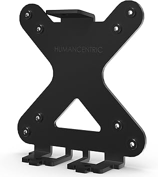 HumanCentric VESA Mount Adapter Compatible with HP Pavilion 27xw, 25xw, 24xw, 23xw, 22xw, 22cwa, 27cw, 25cw, 24cw, 23cw, and 22cw Monitors, Works with 75x75 and 100x100mm Patterns Hardware Included