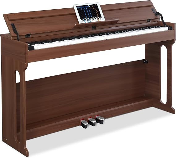 Ktaxon 88 Key Full Weighted Upright Pianos, Digital Piano Keyboard Piano