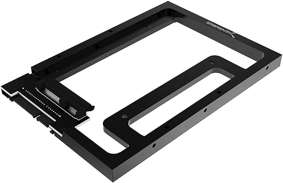 SABRENT 2.5in SSD/HDD to 3.5in Bay Adapter Kit (BK-PCBS) | Mounts a 2.5" SSD or SATA HDD into a desktop 3.5" bay; adapter bracket; screws included