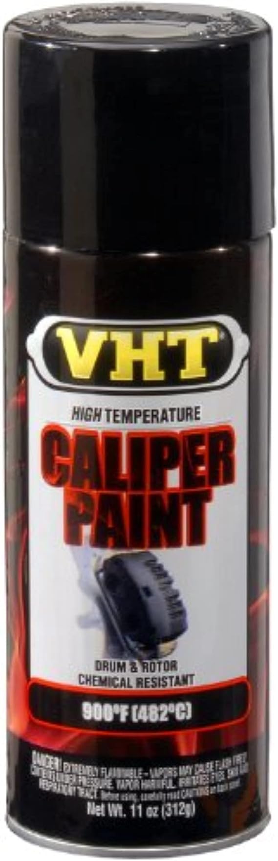 VHT High Temperature Caliper Paint Gloss Black 11 Oz. Aerosol (Pack of 1)