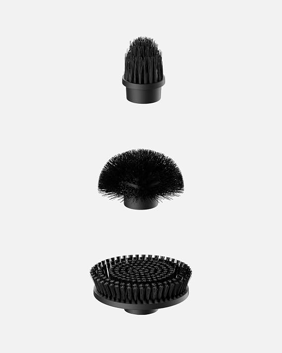 HOTO 3 Pcs Replacement Brush Heads, for HOTO FlexiTM Cordless Scrubber Only