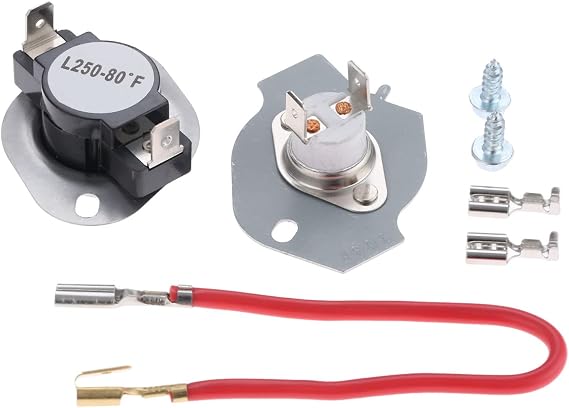 279816 Dryer Thermal Cut-off Kit Replacement for Whirlpool Kenmore Maytag