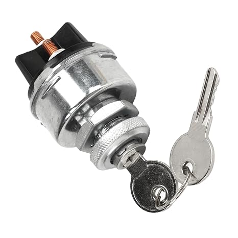 Engine Ignition Switch with 2 Keys 942918 Replacement for CJ2A CJ3A DJ3A CJ3B CJ5 CJ6 - Quality Ignition Starter Switch Lock for Your Vehicle