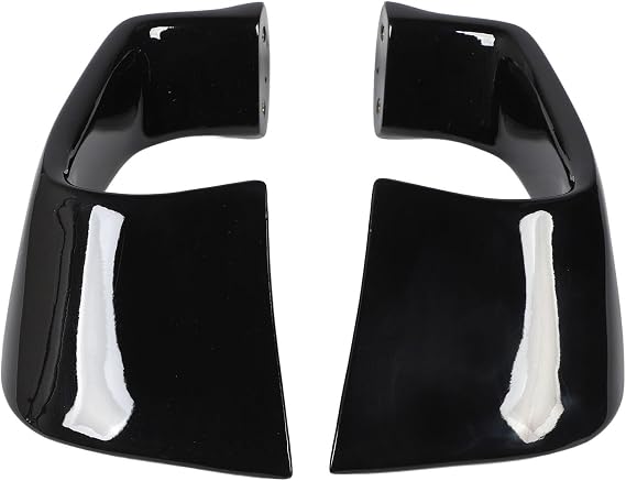 Motorcycle Winglet Spoiler Kit, Enhanced Stability and Aerodynamics, Aerodynamic Winglet Kit for Improved Balance and Easy Installation for Sport Bike Riders, Track Enthusiasts, Daily Commuters