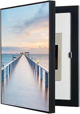 Breaker Box Cover Decorative,Fuse Box Cover Cabinet,Electrical Panel Cover Decorative,Wall Mounted Hide Meter Electric Meter Box Decorative Painting,Ideal for Your Home