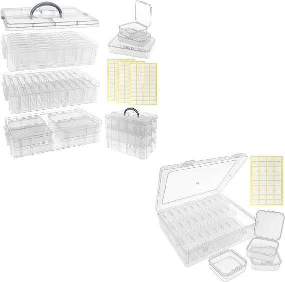 Guyuyii Bead Organizer for Arts, Crafts and Sewing Storage
