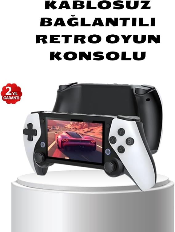 YamanHobi Taşınabilir Retro Oyun Konsolu – 4.3 İnç Ekran, 64 GB Hafıza ve Klasik Oyun Arşivi