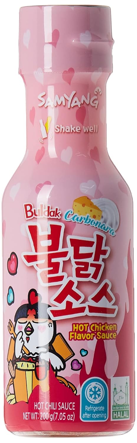 Samyang Spicy Chicken Roasted Sauce, Korean Food or Sauce 7 Oz Carbo Pack of 2