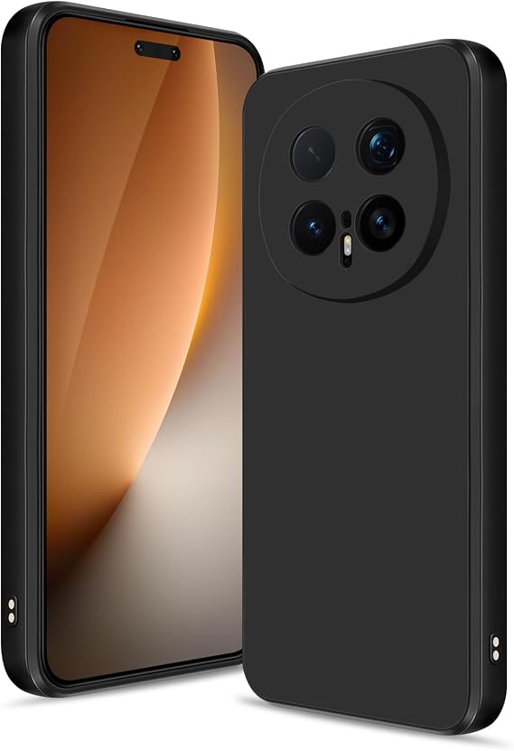 Case for Honor Magic 8 Pro, Black | Soft Silicone, Upgraded Camera Protection, Shockproof Slim, Anti-Scratch Microfiber Lining