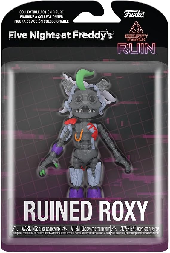 Funko Action Figure: Five Nights At Freddy's: RUIN - Roxanne Wolf - FNAF - Collectable Toy - Gift Idea - Official Merchandise - for Boys, Girls, Kids & Adults - Video Games Fans
