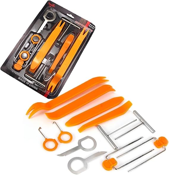 Auto Tape And Front Panel Disassembly Apparatus Set 12 Piece Powermaster