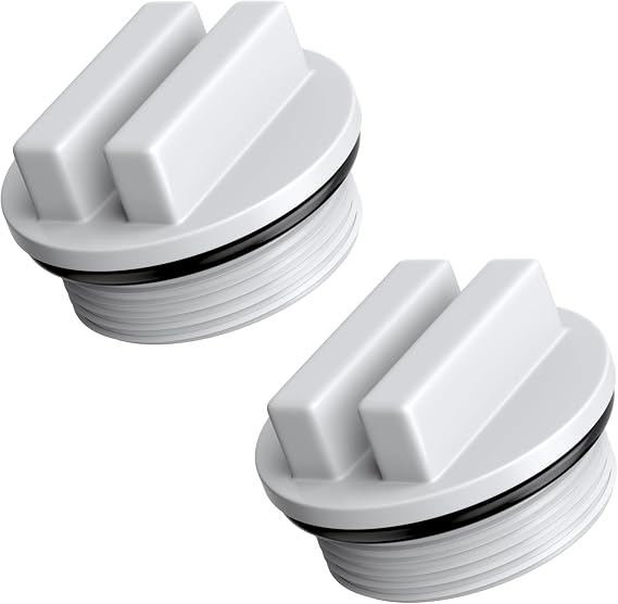 SP1022C 1.5" Threaded Pool Drain Plug with O-Ring