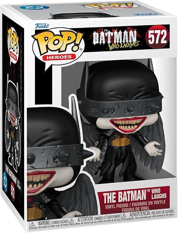 Funko POP! Heroes: DC Dark Multiverse - Batman Who Laughs | Official Superheroes Merch - Collectable Vinyl Figurine for Shelf Display - Birthday Gift Idea for Fans and Collectors