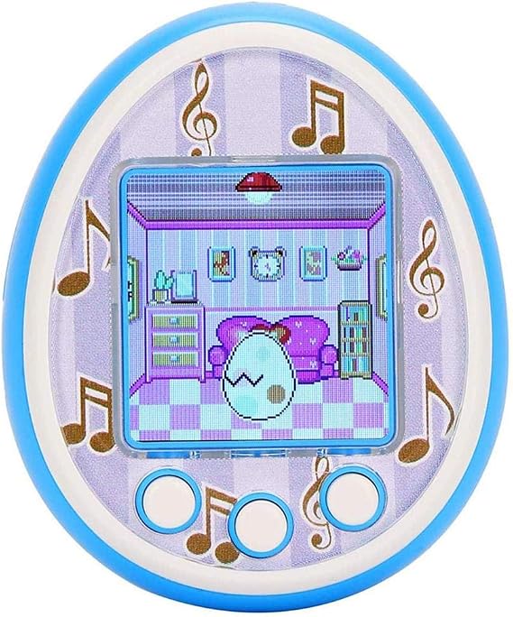 Electronic Pet Game Machine, Pets Game Machine Handheld Virtual Pet Toy for Children and Adults, USB Charging