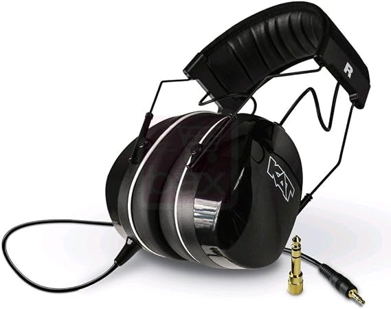 KAT Percussion KTUI26 Ultra Isolation Headphones,Black, 10.8 oz