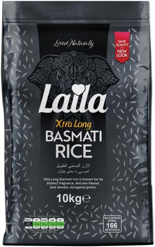 Laila Xtra Long Basmati Rice 10Kg