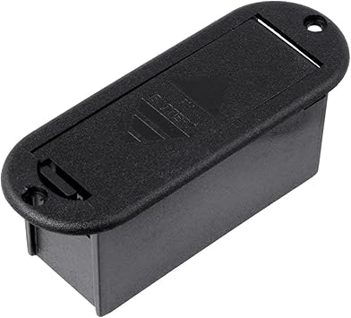 Active Bass Guitar Pickup 9V Battery Box Plastic Battery Cover Holder Case for Guitar Bass Pickup Replacement Tool