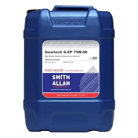 EP 75W-80 API GL4 GL-4 High Performance Gear Oil 20 Litre 20L