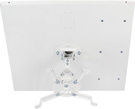 VIVO White 2 x 2 ft Drop Ceiling Projector Mount, MOUNT-VP07DP