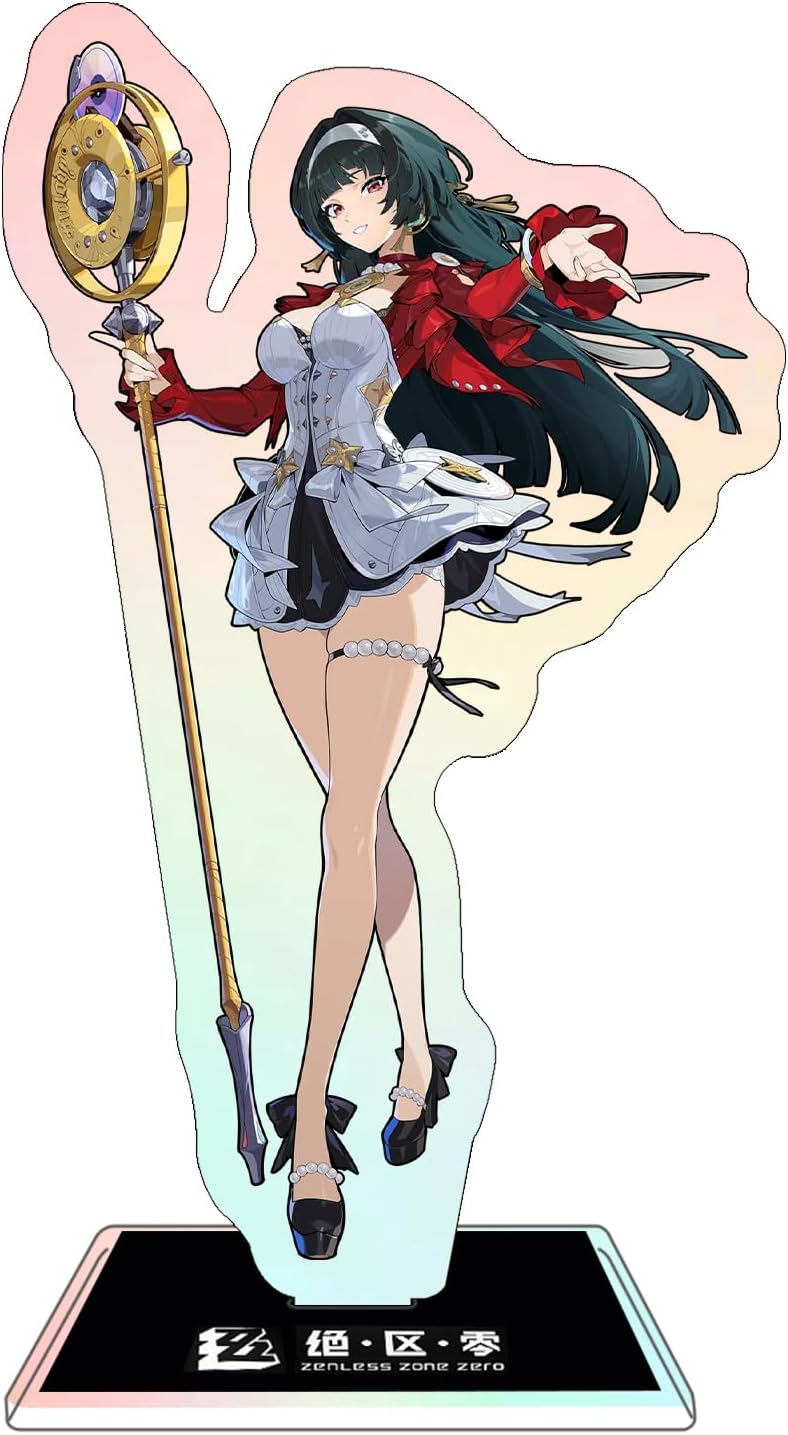 Rainteam Zenless Zone Zero Characters Acrylic Stand Figure,Colorful and Exquisite Character Design for Game Fans' Collection (Astra Yao)