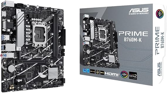 Asus Prime B760M-K D5 1700P Vga Hdmi