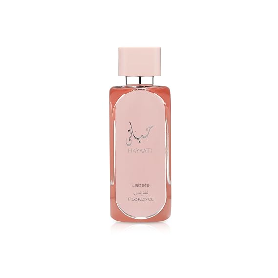 Lattafa Hayaati Florence for Women Eau de Parfum Spray, 3.4 Ounce