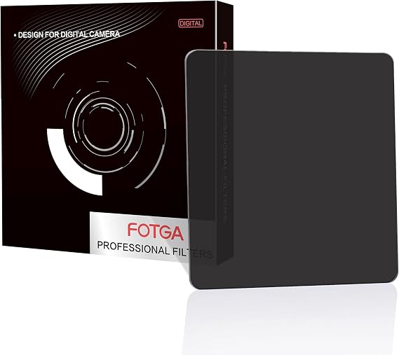100x100mm Square Filter,ND8 (0.9) Neutral Density 3 Stop Optical Glass fits Cokin Z Matte Box Filter Holder