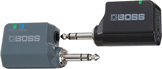 BOSS WL-50 | Pedal-Sized Wireless Instrument System | Plug-And-Play Wireless System for Any Pedalboard Setup | Lightning-Fast BOSS Technology | Dual Cable Tone Options | Up To 65ft Range