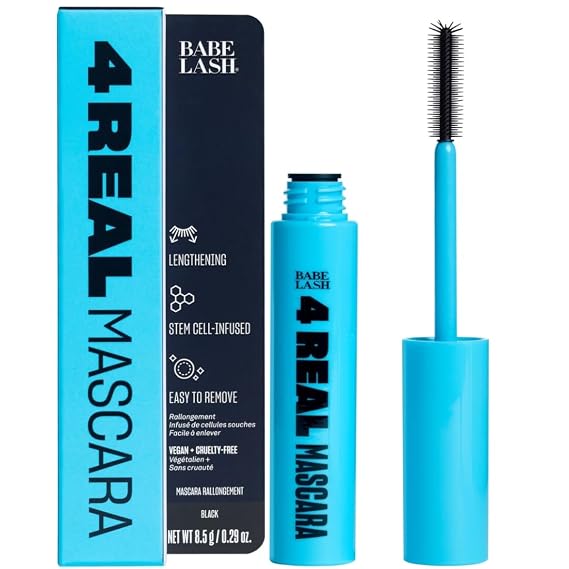Babe Original 4 Real Mascara for Volume, Length & Lift, Black