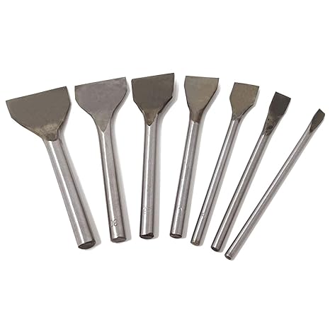 Honbay 7PCS Leather Craft Tools Slot Hole Punches for Wallet Photo Card (5/10/15/20/25/30/35mm)