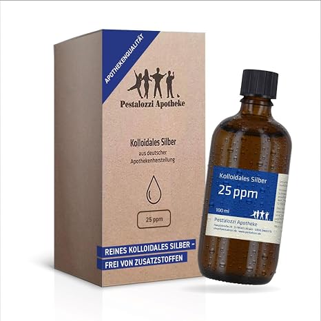 Colloidal Silver 25 ppm 100 ml
