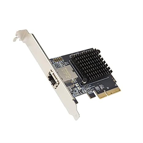 1 Port 10 Gigabit Ethernet Network Card - PCIe x4 10Gb 10GBASE-T NIC AQTION AQC107-10Gbps Ethernet PCI-Express x4 Adapter SD-PEX24055