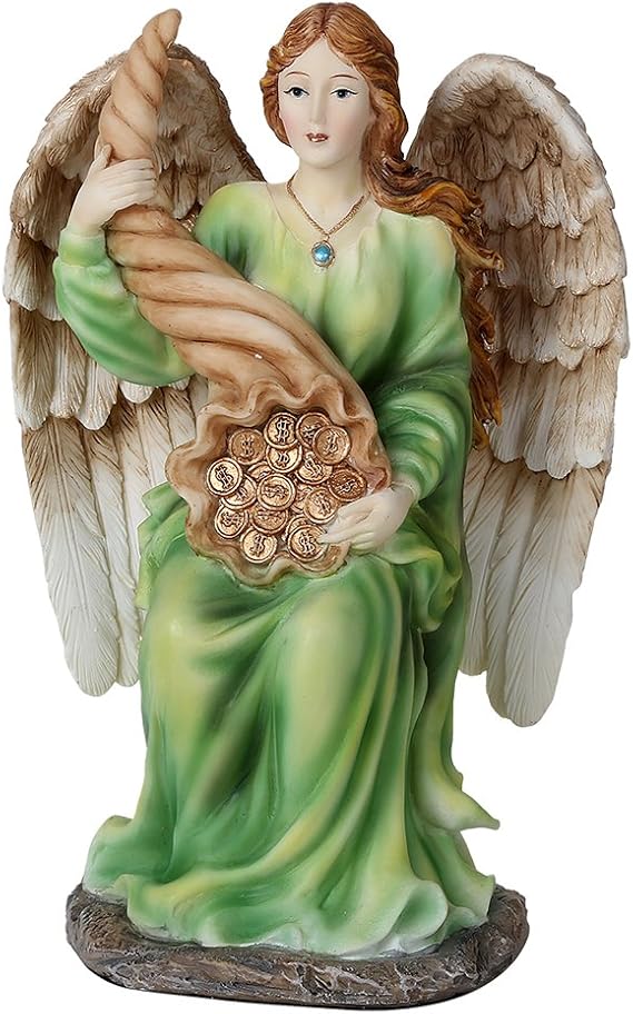 Pacific Giftware Angel of Abundance Prosperity Positive Energy Abundia Angel de la Abundancia Prosperidad Collectible Figurine