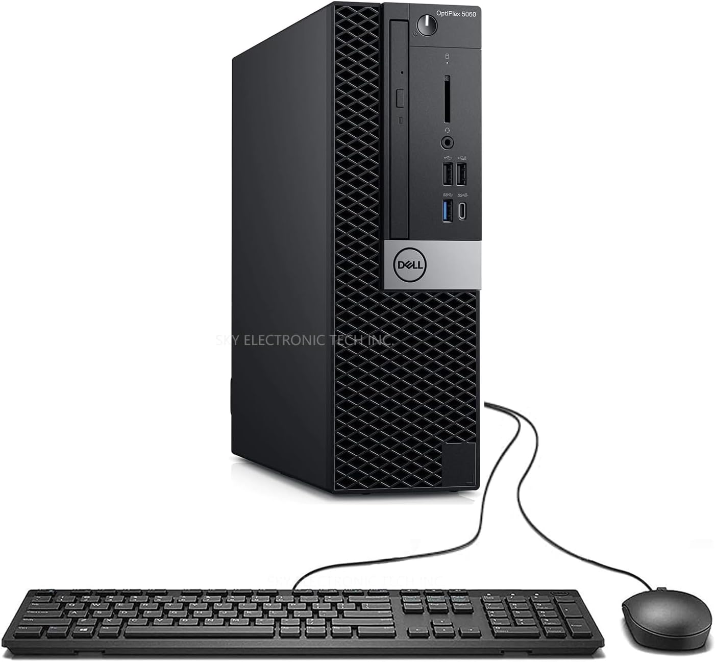 Dell OptiPlex 5060 SFF Bussines Desktop Computers, Intel 6-Core i5-8500 3.0 GHz Turbo 4.10GHz, 16GB DDR4 Ram, 512GB SSD, Keyboard & Mouse, WiFi, 4K Support, Win 11 Pro, Black Renewed