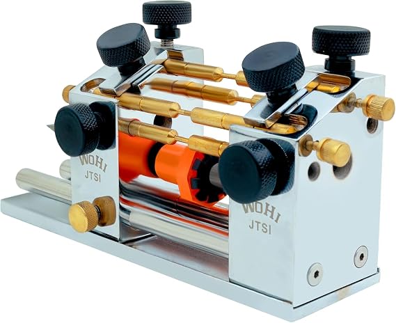 Multipurpose Transfer Jig Dop for Gemstone Cutting | Horizontal & Vertical Use | Fits 6mm, 6.35mm, Jamb Peg DOP | Faceting Machine Tool with Lifetime Guarantee