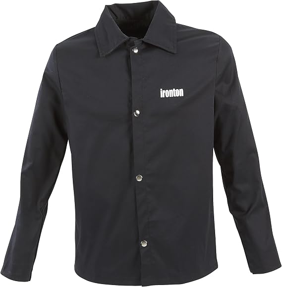 Ironton Flame-Resistant Welding Jacket, Black, Large