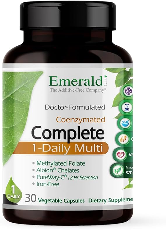 EMERALD LABS Complete 1-Daily Multi, 30 Capsules