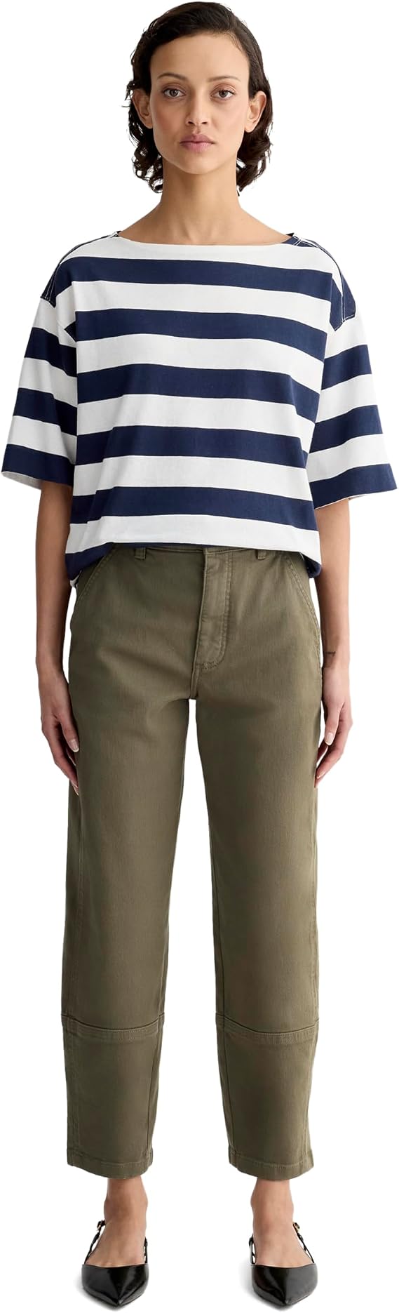 Everlane Womens Utility Barrel Pant