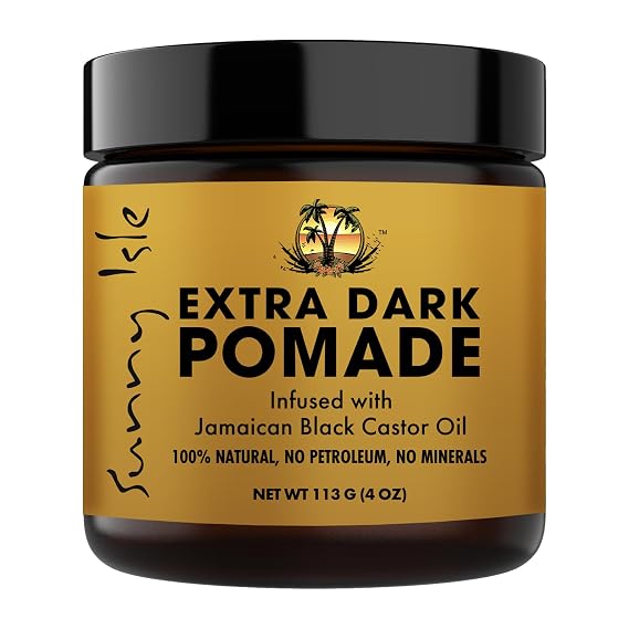 Sunny Isle Extra Dark Jamaican Black Castor Oil Hair Food Pomade 4oz