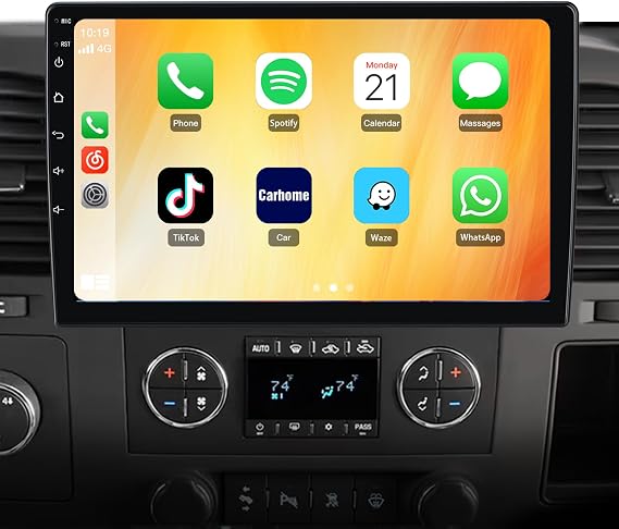 Car Radio 8Core 64ROM for Chevy Silverado 1500 2500 GMC Sierra Yukon