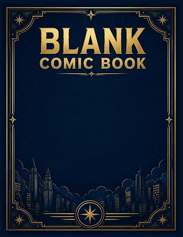 Blank Comic Book: Create Your Own Comics, Manga, Graphic Novels & Superhero Stories with 100+ Unique Panel Layouts, Splash Pages, Storyboarding ... Teens, Beginners and Aspiring Comic Artists