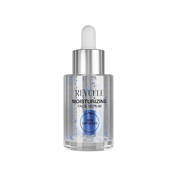 Revuele Face Serums Hydrating, Brightening & Anti-Aging Daily Serums with Vitamin C, Niacinamide, Hyaluronic Acid Moisturizing, Comforting, Renewing & Illuminating (1 fl. oz, Moisturizing)