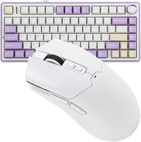 EPOMAKER x Aula F75 Gasket Mechanical Keyboard+ Click Gaming Mouse Wireless 2.4Ghz/Bluetooth/Type-C