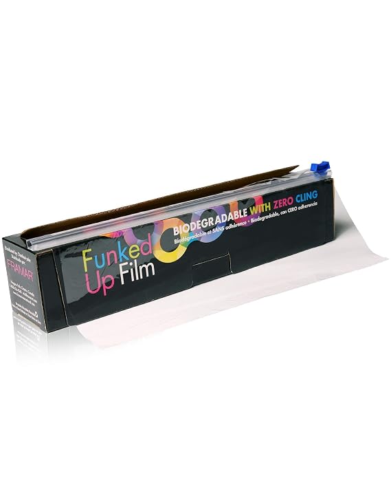 FRAMAR Cling Free Balayage Film, Saran Wrap for Balayage with Hair Bleach