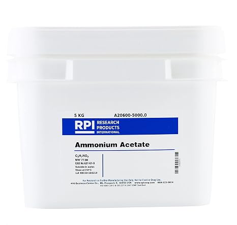 Ammonium Acetate, 5 Kilograms