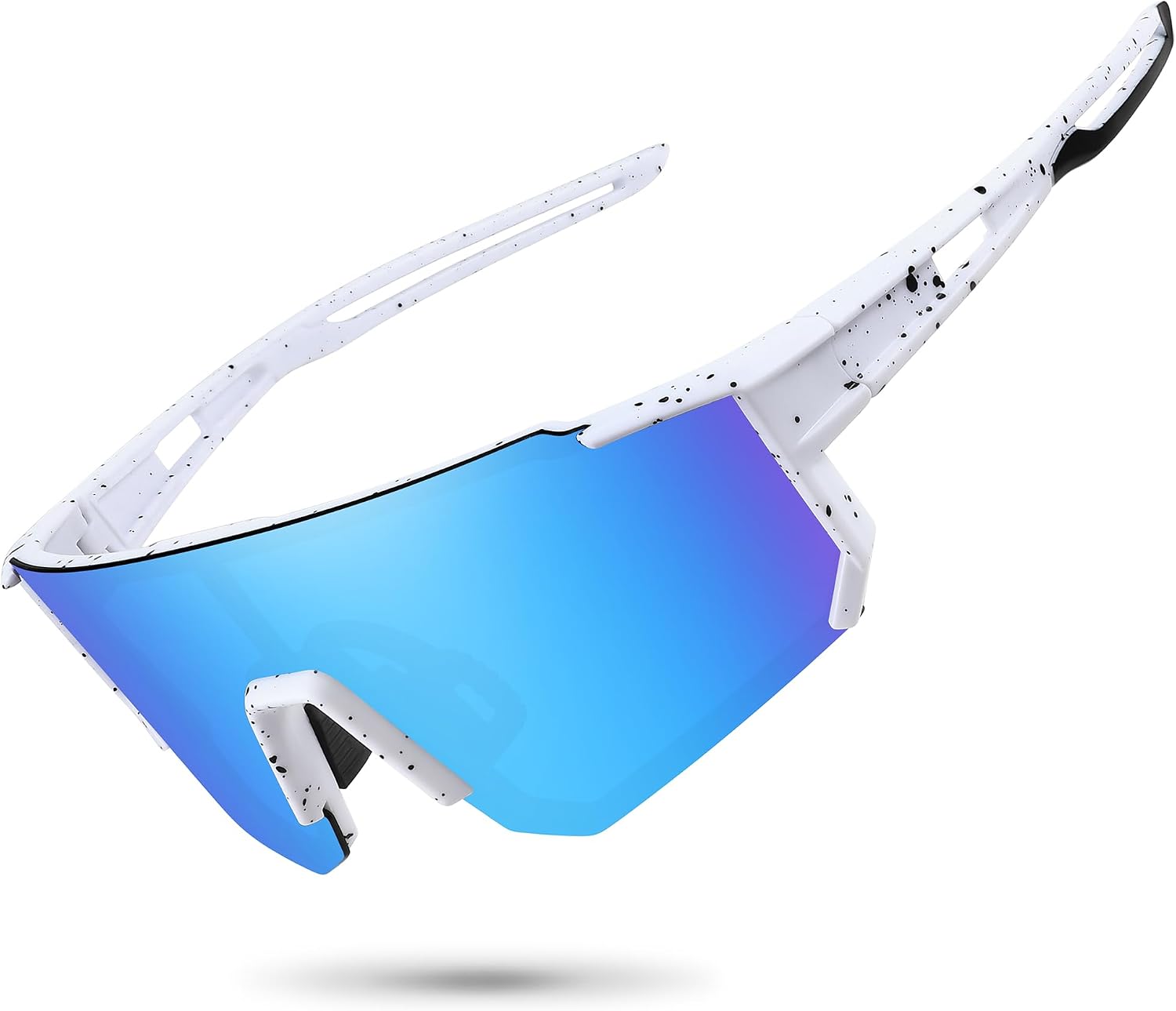 Storycoast 偏光スポーツサングラス 男女兼用 運転 釣り サイクリング マウンテンバイク サングラス Uv400保護