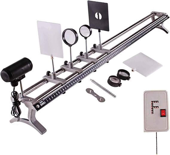 VERIMP Optical Bench Convex Lens Imaging Experimenter Experimental Rules Experimental Equipment and Devices Optical Bench Physics Experiment Laboratory Appliance Optics Equipment Tools