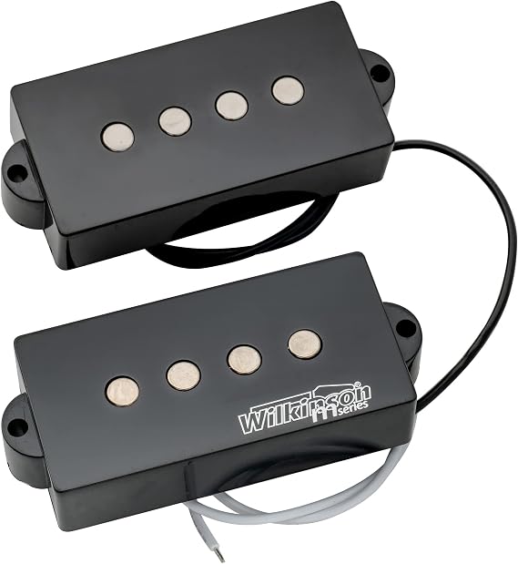 Wilkinson M Series Variable Gauss Traditional Humbucker Pickups Set Black