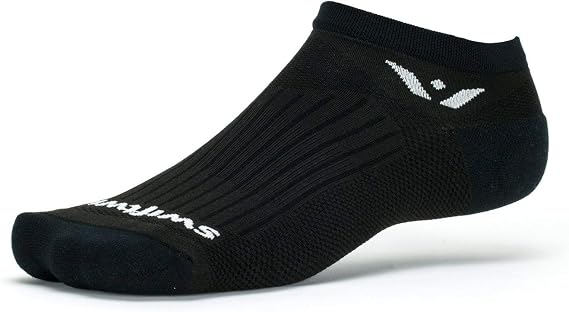 Swiftwick- PERFORMANCE ZERO Golf & Running Socks | Cushion No-Show Socks