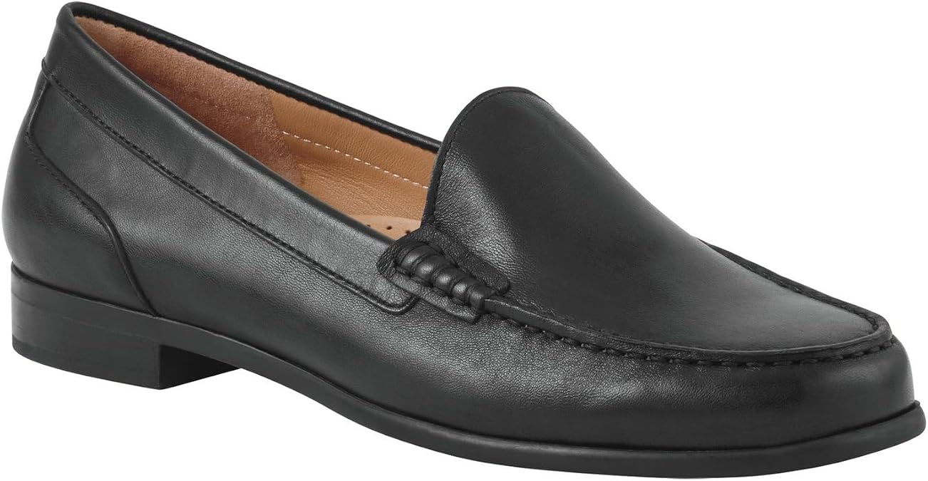 ARRAY Womens Katie Classic Slip-On Leather Loafer